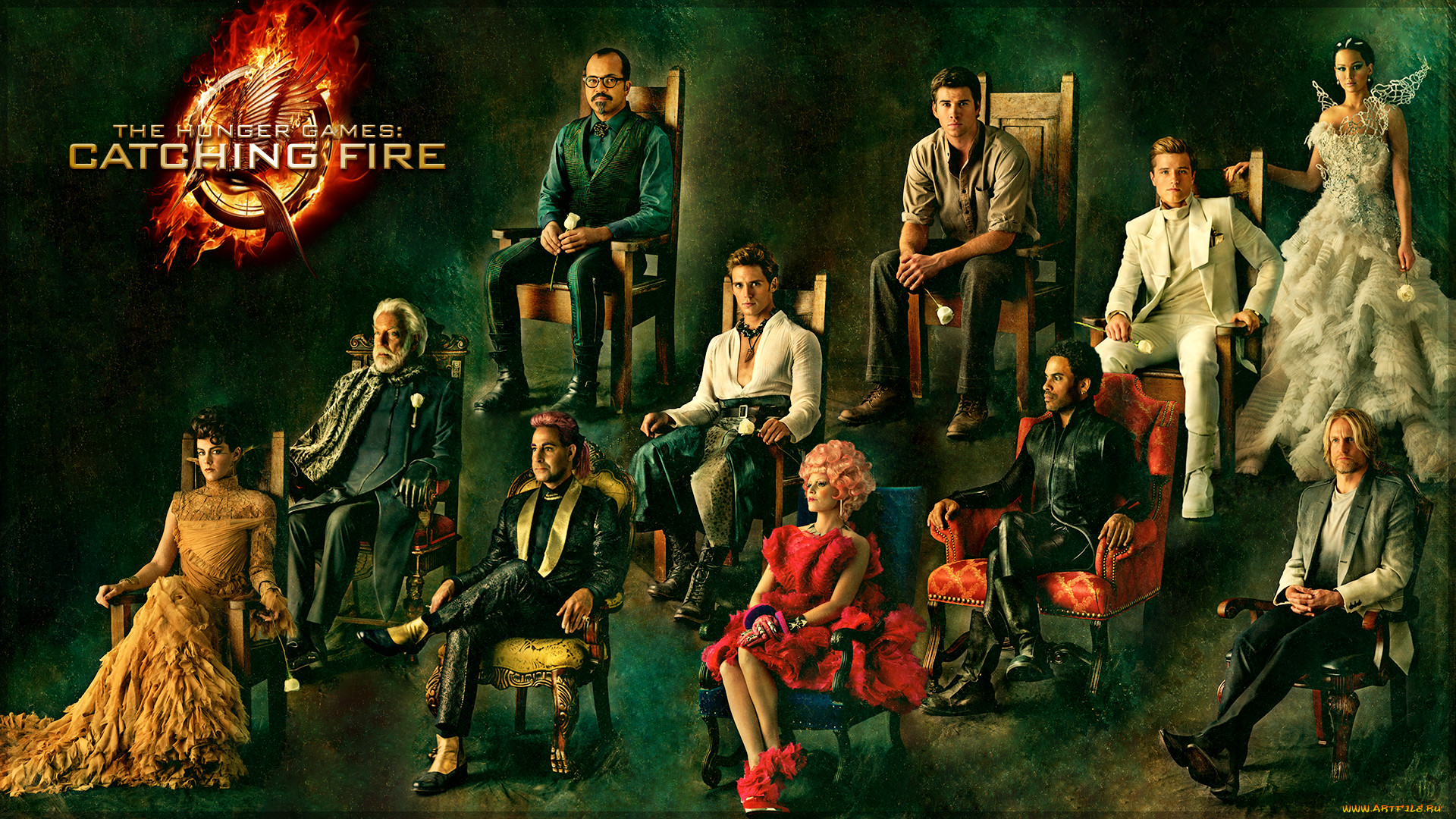 the hunger games,  catching fire,  , , , 2